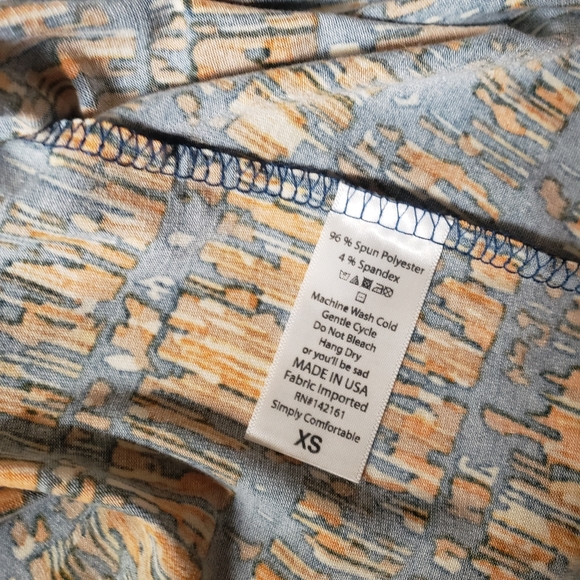 LulaRoe Irma XS NWT - Picture 3 of 3